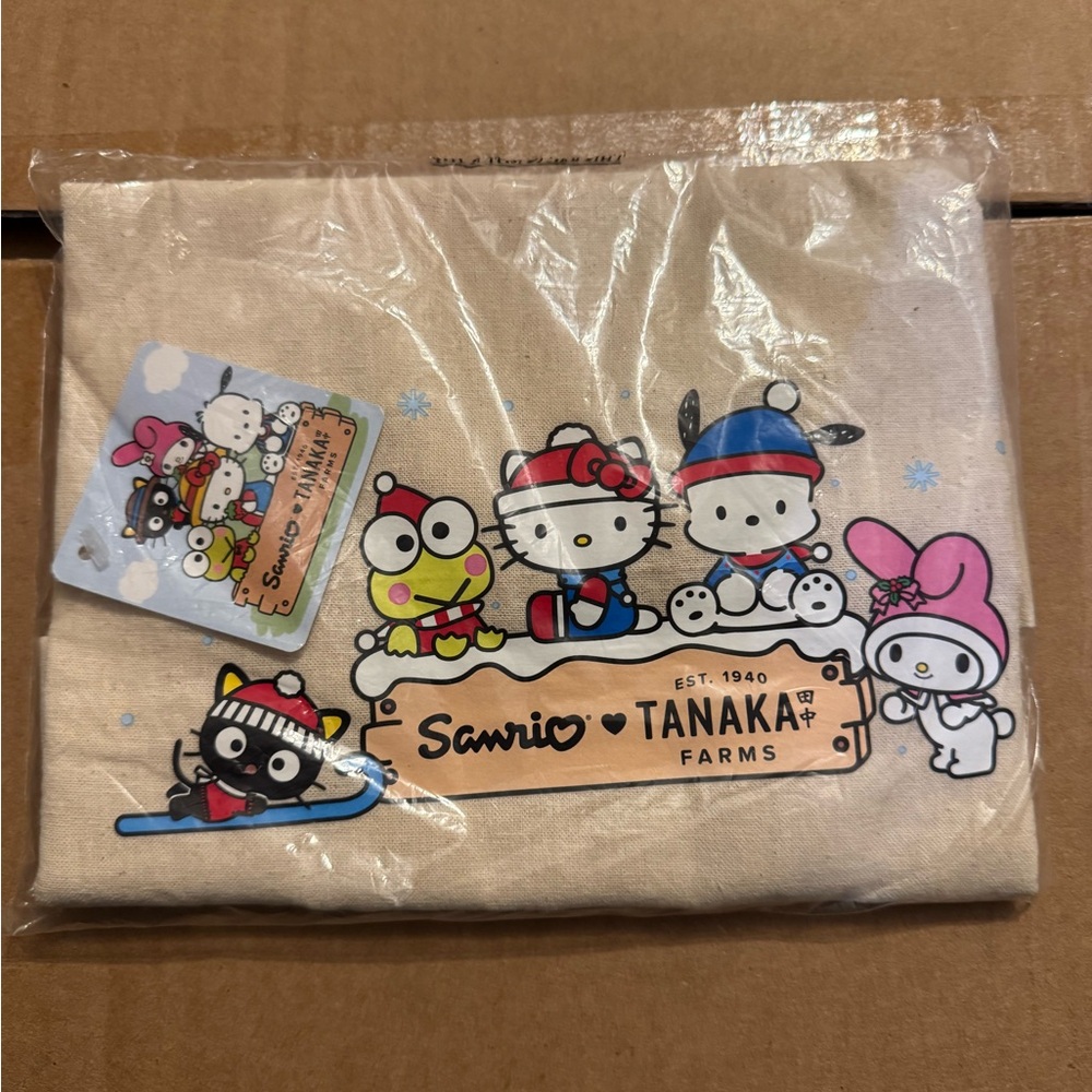 Sanrio Tanaka Farms Canvas Tote
